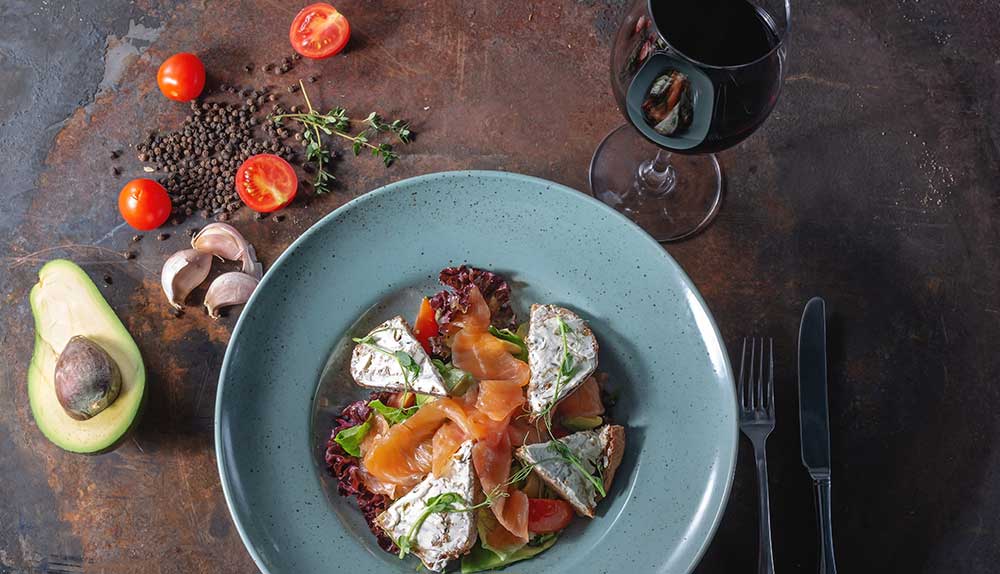 maridaje pesado y vino tinto